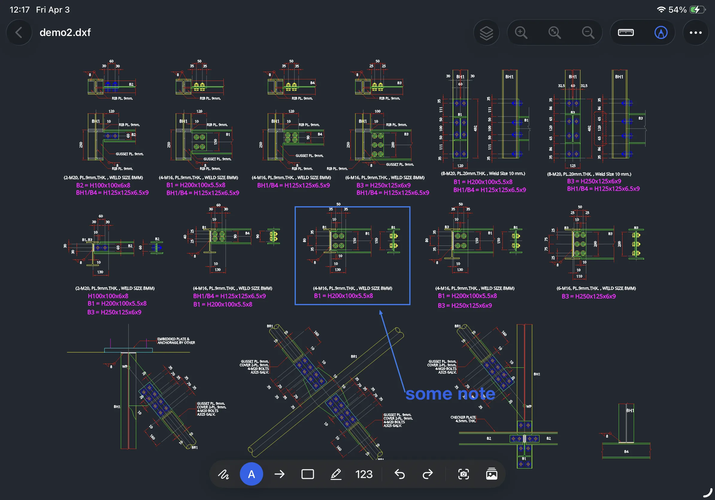 Viewra DWG annotation tools.