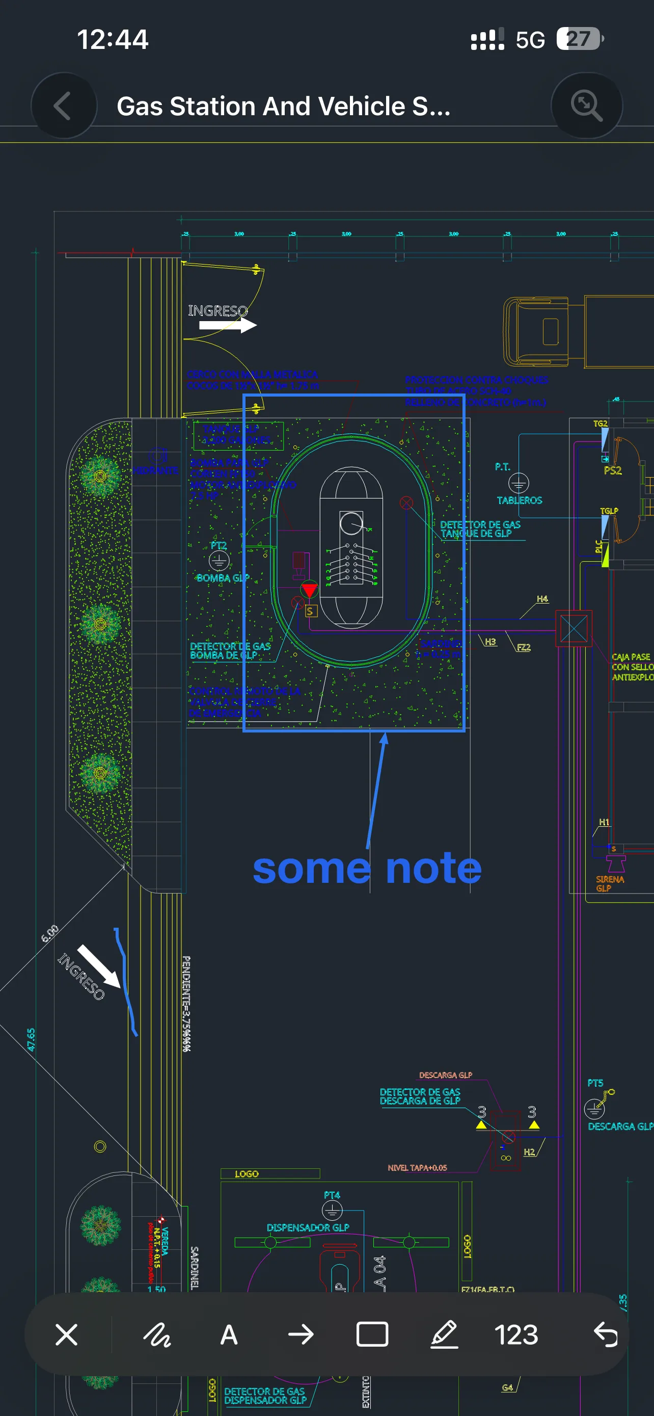 Viewra DWG annotation tools.