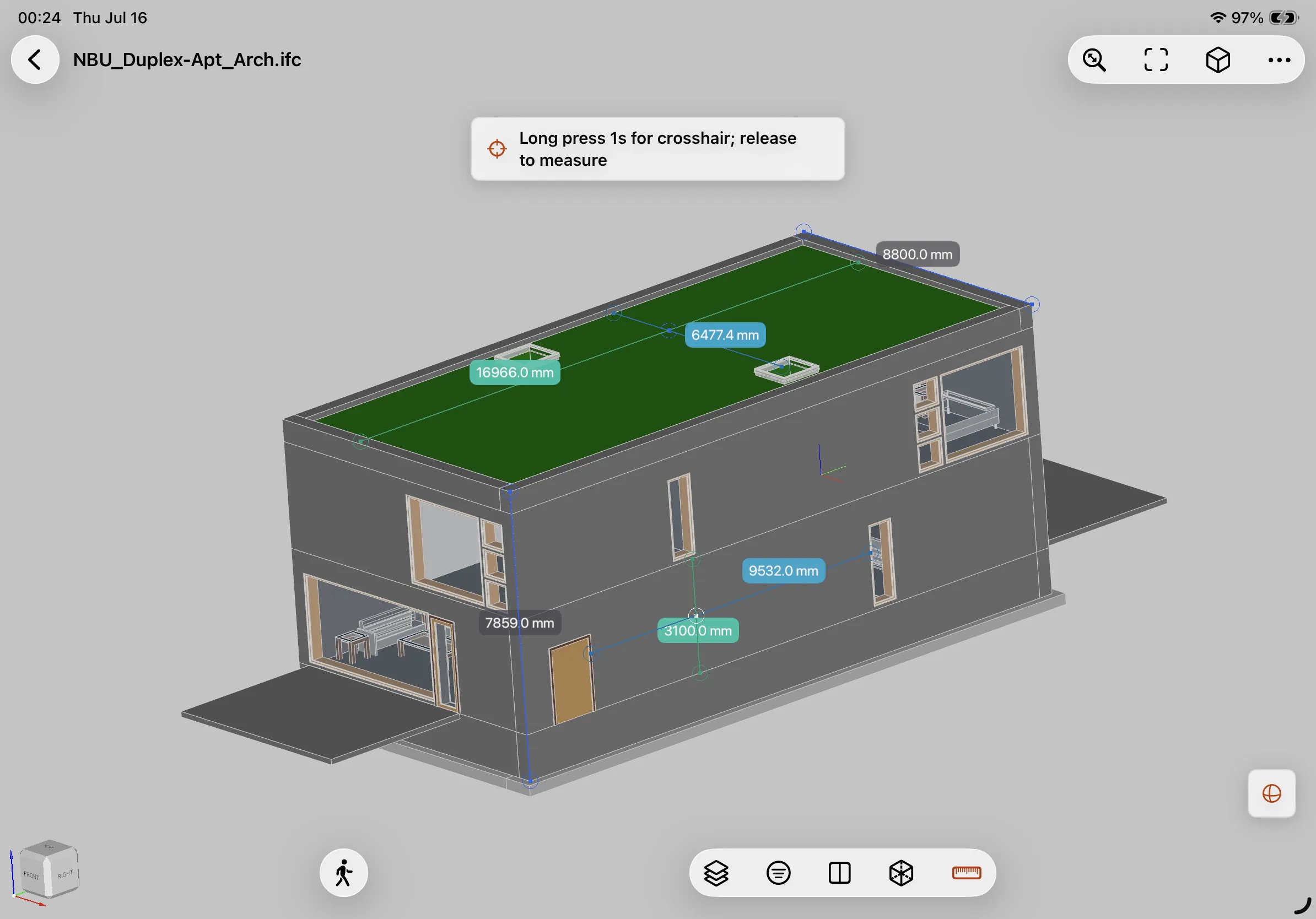Viewra IFC professional measurement tools.