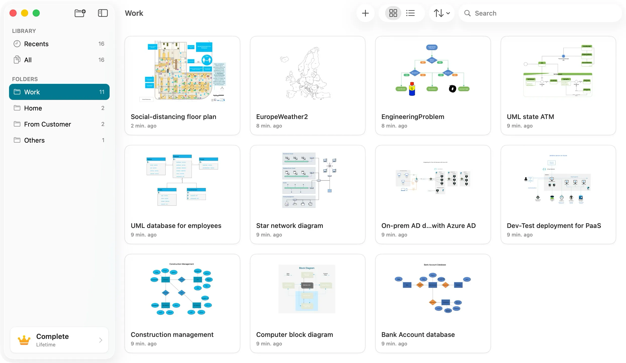 Viewra VSDX local Visio file preview.