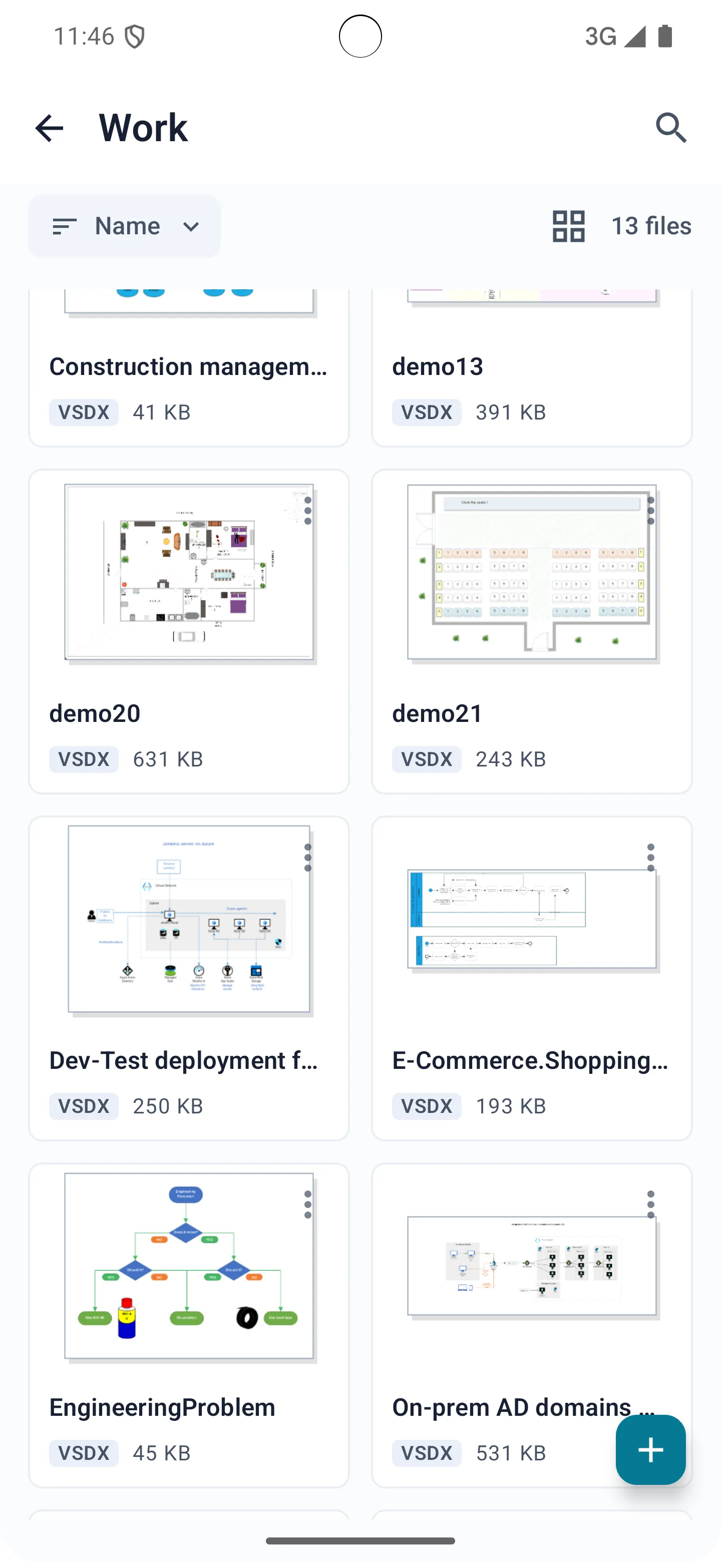 Viewra VSDX displaying a Visio file.